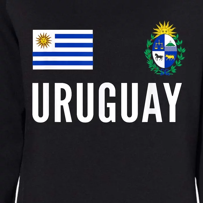 Uruguay Soccer Jersey Football Fan Support Womens California Wash Sweatshirt