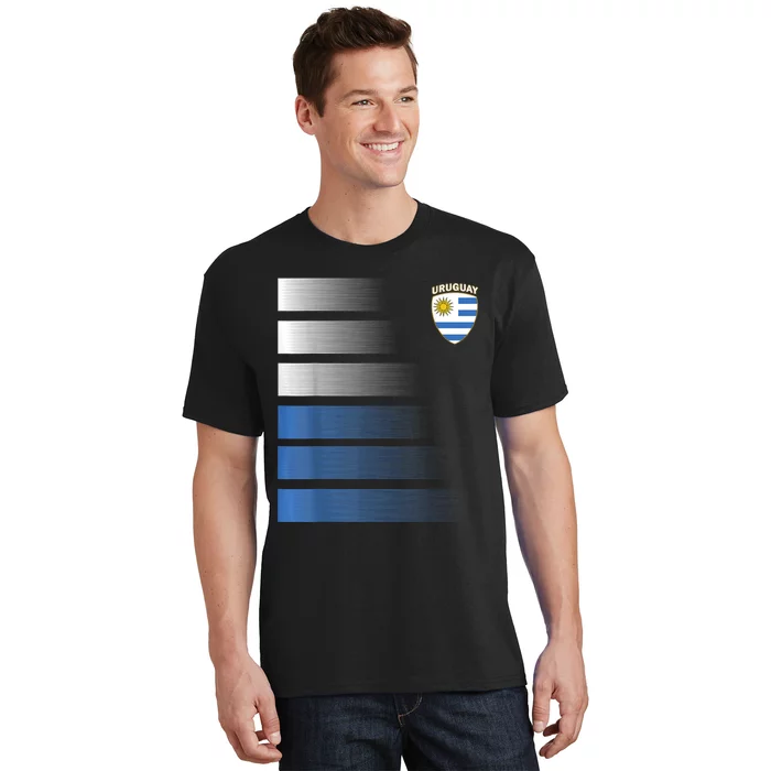 Uruguayan Soccer Jersey Uruguay Football Uruguay Flag T-Shirt