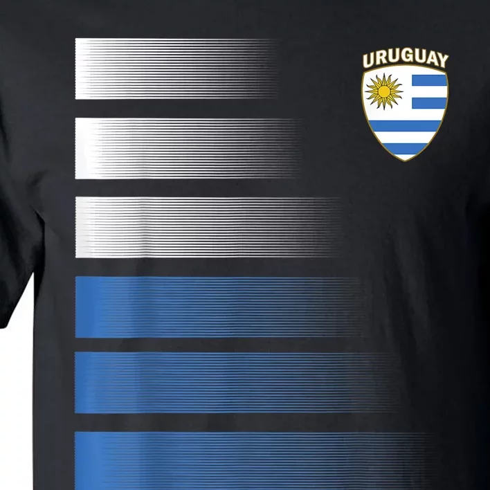 Uruguayan Soccer Jersey Uruguay Football Uruguay Flag Tall T-Shirt