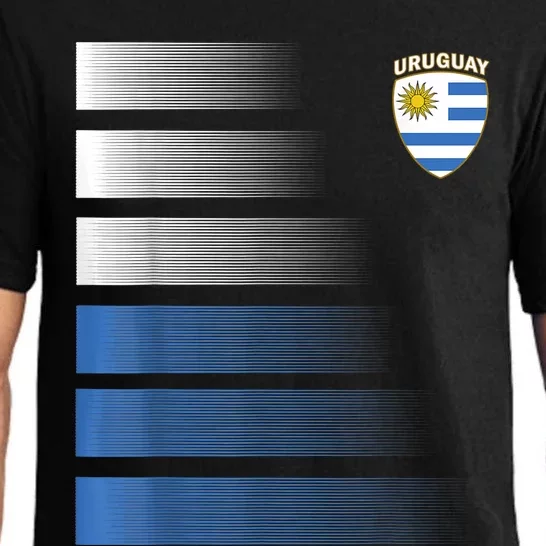 Uruguayan Soccer Jersey Uruguay Football Uruguay Flag Pajama Set