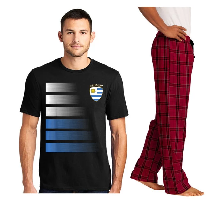 Uruguayan Soccer Jersey Uruguay Football Uruguay Flag Pajama Set