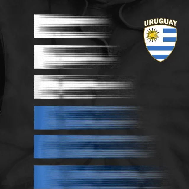 Uruguayan Soccer Jersey Uruguay Football Uruguay Flag Tie Dye Hoodie