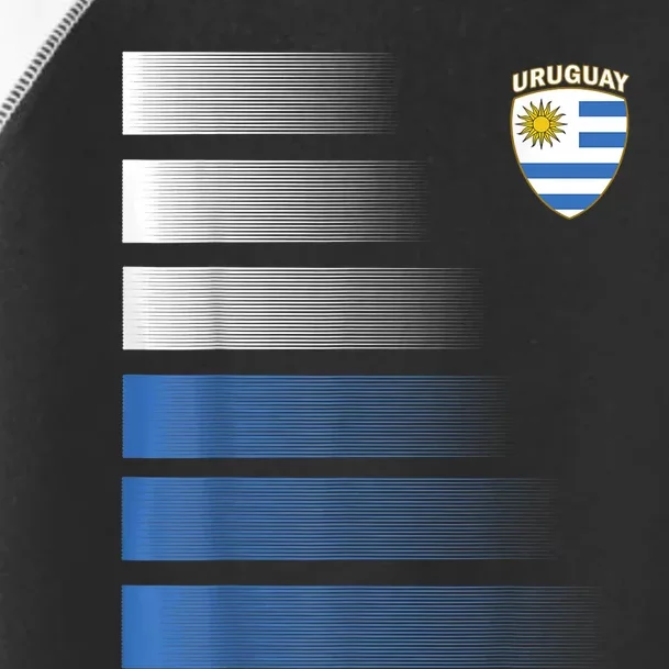 Uruguayan Soccer Jersey Uruguay Football Uruguay Flag Toddler Fine Jersey T-Shirt