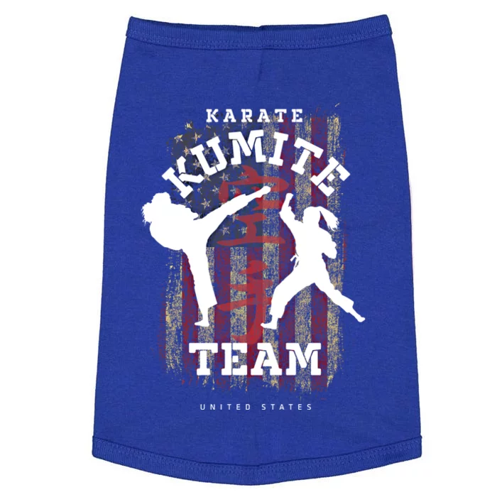 United States Karate Kumite Martial Arts Karate Cool Gift Doggie Tank