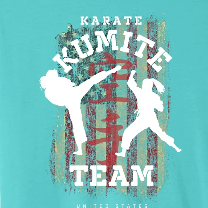 United States Karate Kumite Martial Arts Karate Cool Gift ChromaSoft Performance T-Shirt