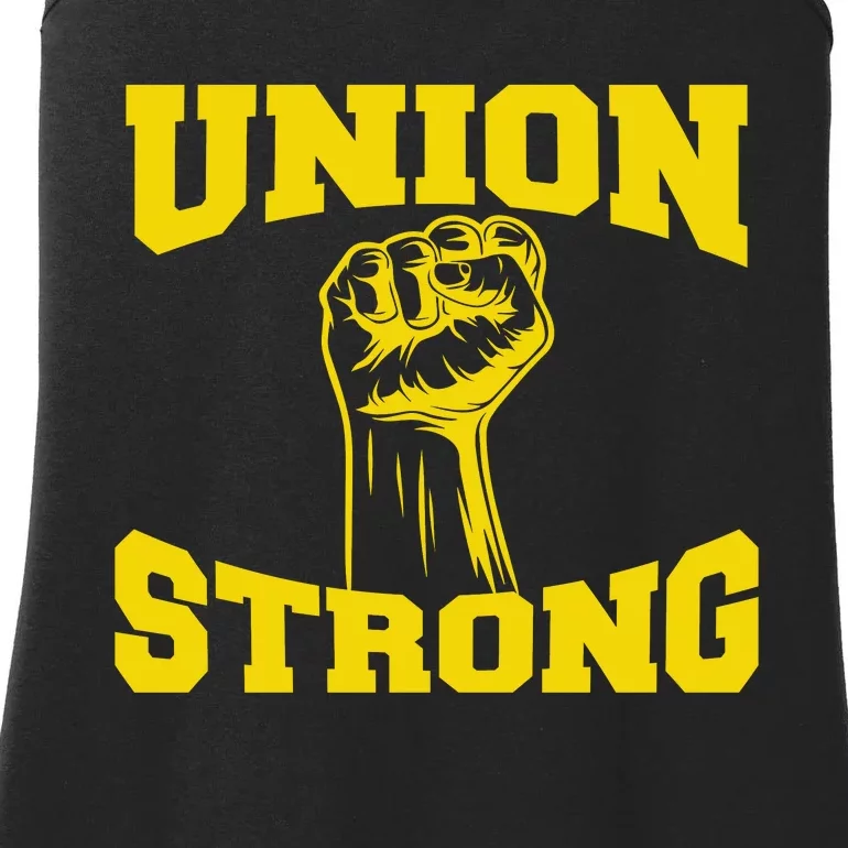 Union Strong Labor Day Graphic Ladies Essential Tank