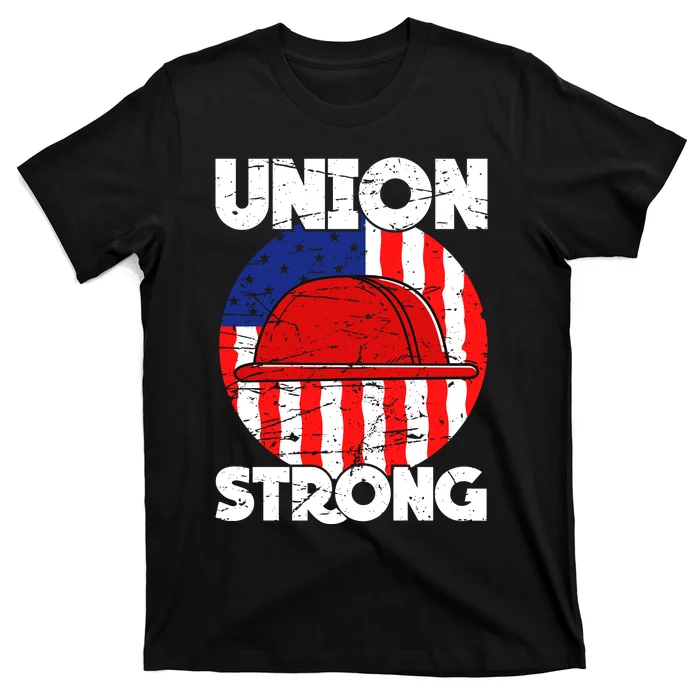 Union Strong Labor Day Graphic T-Shirt