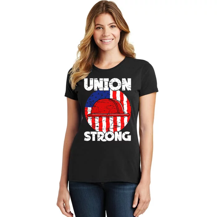 Union Strong Labor Day Graphic Women's T-Shirt