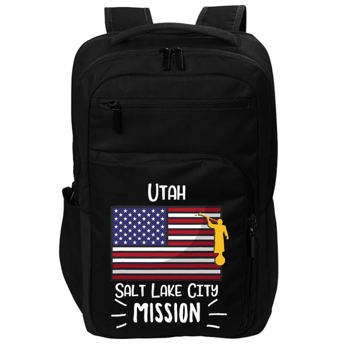 Utah Salt Lake City Mormon Lds Mission Missionary Impact Tech Backpack