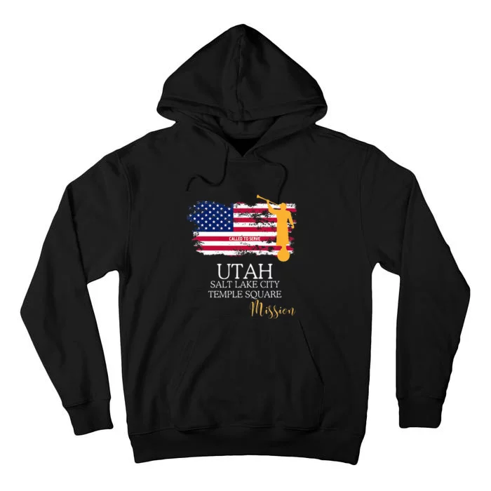 Utah Salt Lake City Temple Square Mormon Lds Mission Mission Tall Hoodie