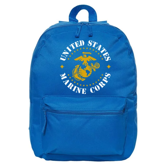 United States Marine Corps Logo 16 in Basic Backpack