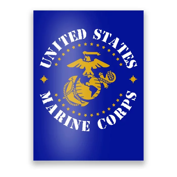 United States Marine Corps Logo Poster