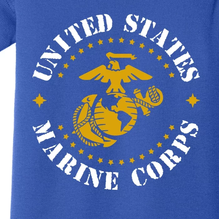 United States Marine Corps Logo Baby Bodysuit