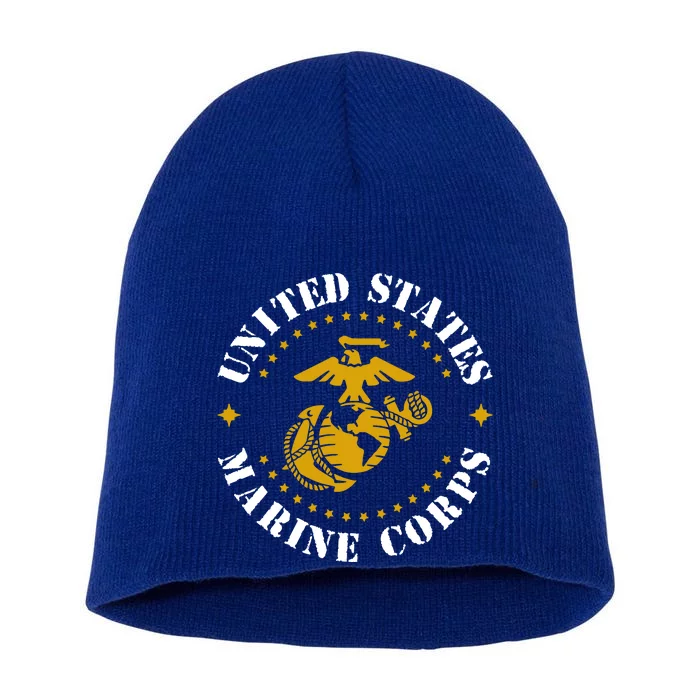 United States Marine Corps Logo Short Acrylic Beanie