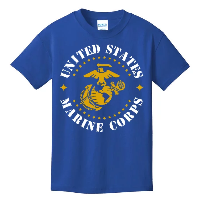 United States Marine Corps Logo Kids T-Shirt