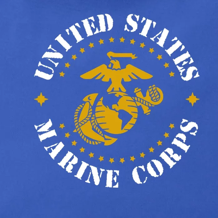 United States Marine Corps Logo Zip Tote Bag