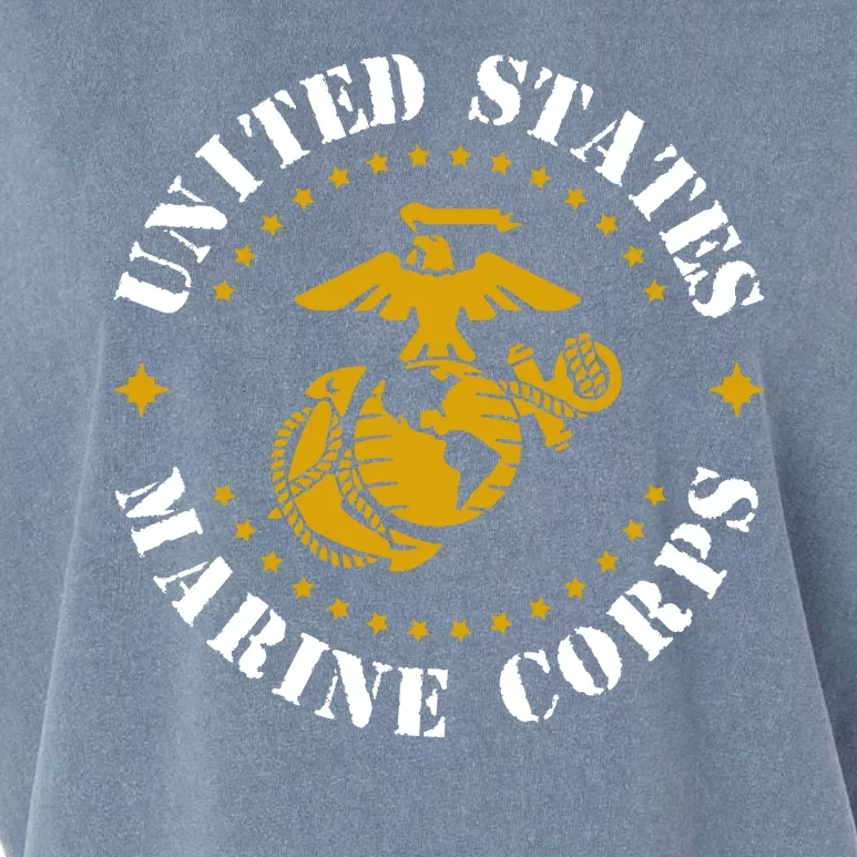 United States Marine Corps Logo Garment-Dyed Women's Muscle Tee