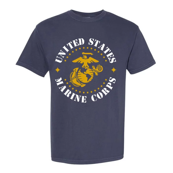 United States Marine Corps Logo Garment-Dyed Heavyweight T-Shirt