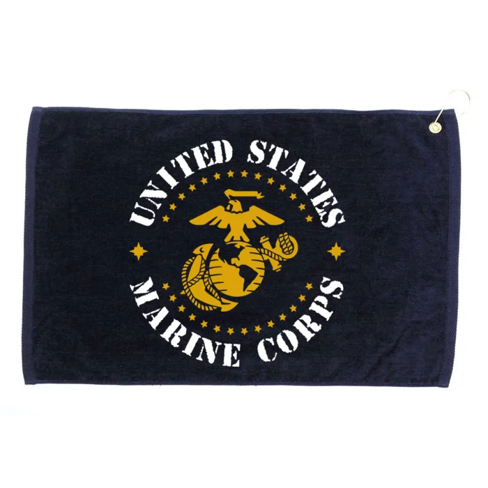 United States Marine Corps Logo Grommeted Golf Towel