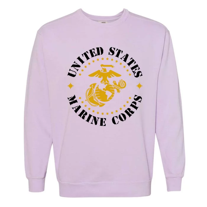 United States Marine Corps Logo Garment-Dyed Sweatshirt