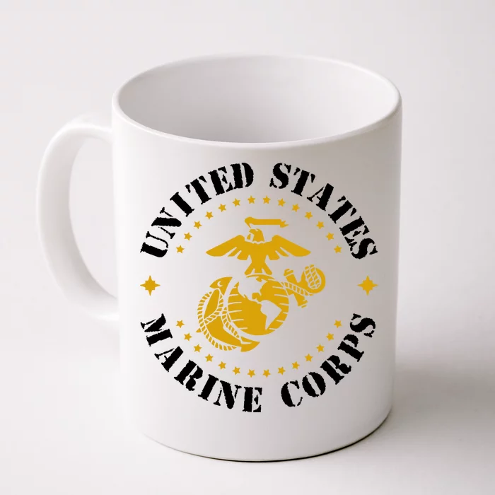 United States Marine Corps Logo Front & Back Coffee Mug