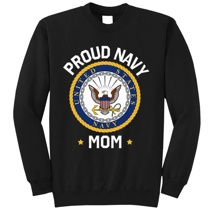 United States Mothers Day Proud Mom Eagle Emblem Tall Sweatshirt