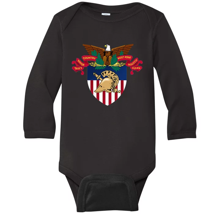 United States Military Academy USMA Army West Point Baby Long Sleeve Bodysuit