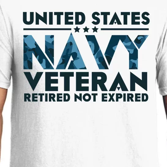 United States NA'VY Veteran Retired Not Expired Pajama Set