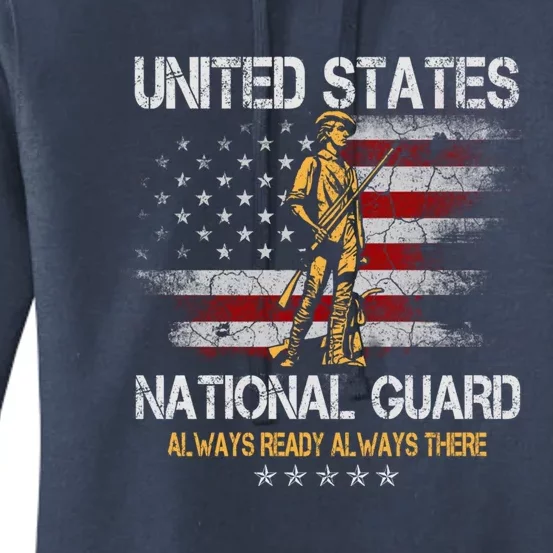 U S National Guard Always Ready Always There Army Gift Women's Pullover Hoodie