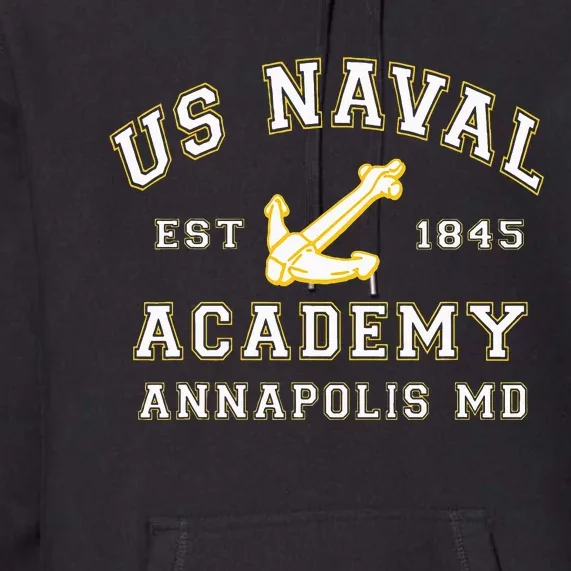 United States Naval Academy Annapolis Md Premium Hoodie