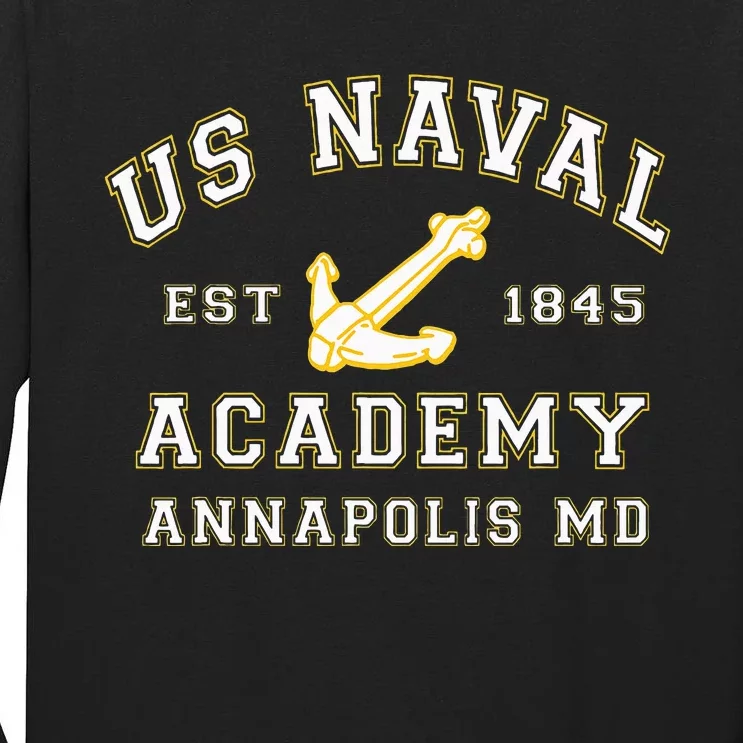 United States Naval Academy Annapolis Md Tall Long Sleeve T-Shirt