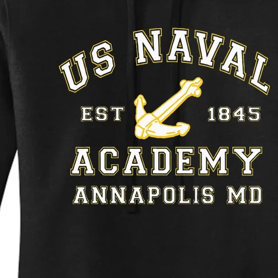 United States Naval Academy Annapolis Md By RangerTees Women's Pullover Hoodie