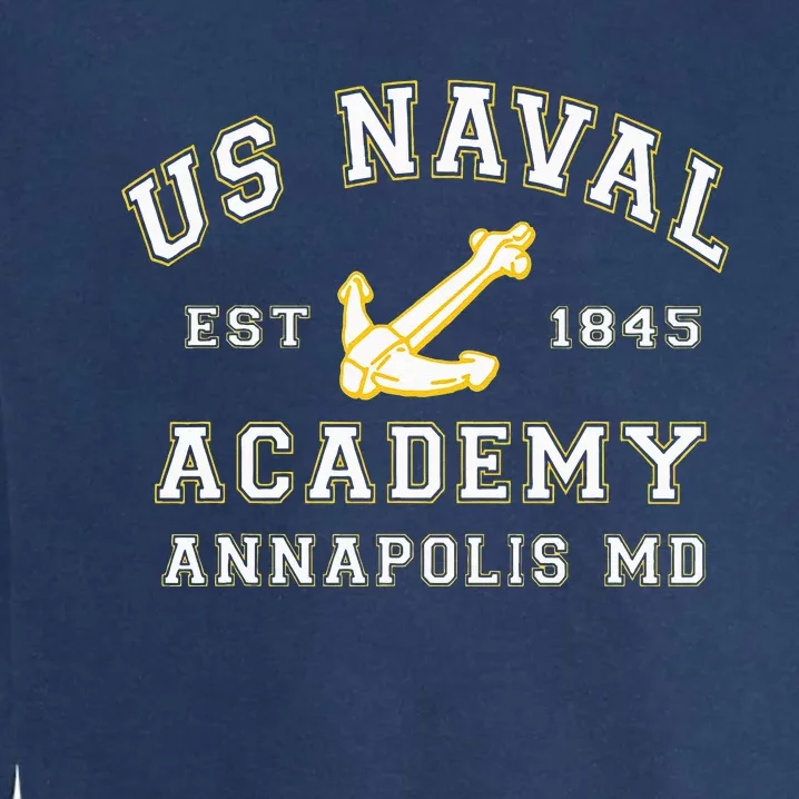 United States Naval Academy Annapolis Md By RangerTees Garment-Dyed Sweatshirt