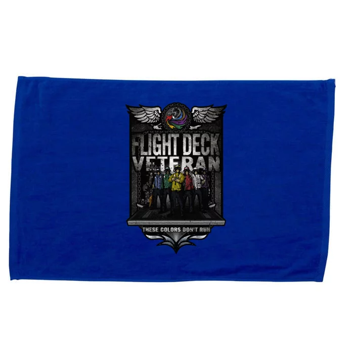 United States Naval Aircraft Carrier Flight Deck Veteran Microfiber Hand Towel