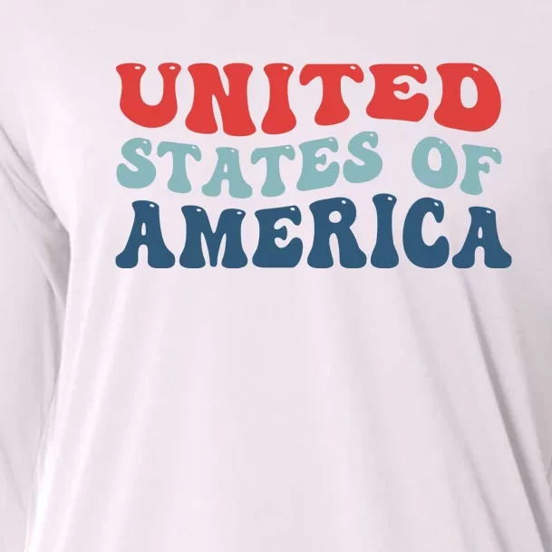 United States Of America Cooling Performance Long Sleeve Crew