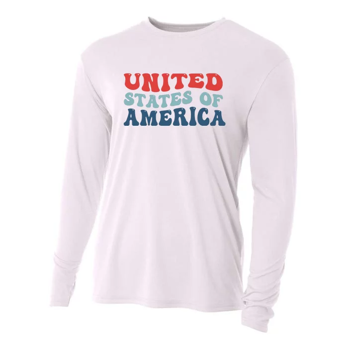 United States Of America Cooling Performance Long Sleeve Crew