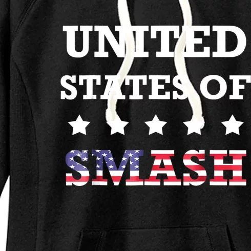 United States Of Smash All Might Anime Women's Fleece Hoodie