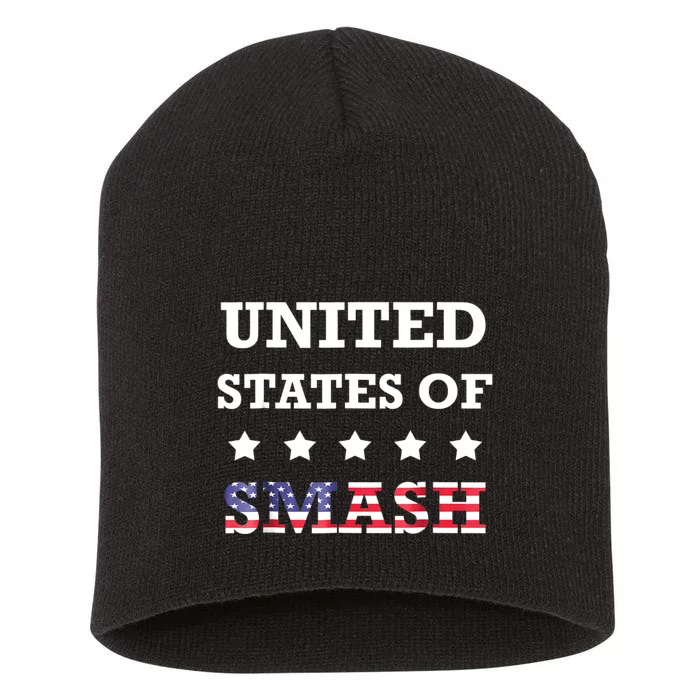 United States Of Smash All Might Anime Short Acrylic Beanie