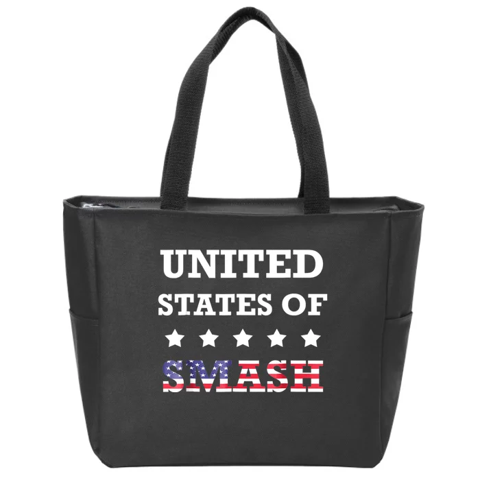 United States Of Smash All Might Anime Zip Tote Bag