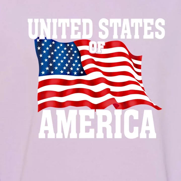 United States Of America Us Flag 4th Of July Gift Garment-Dyed Sweatshirt