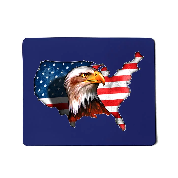 United States Of America Bald Eagle Mousepad