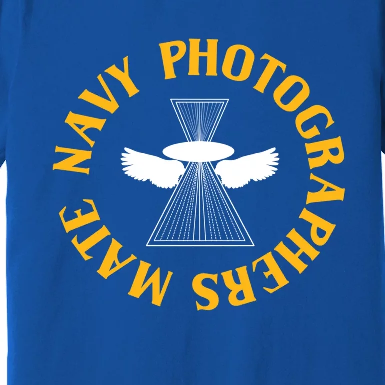 United States Of America Navy Photographer's Mate Insignia Gift Premium T-Shirt