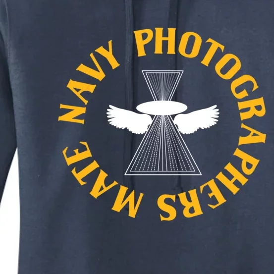 United States Of America Navy Photographer's Mate Insignia Gift Women's Pullover Hoodie