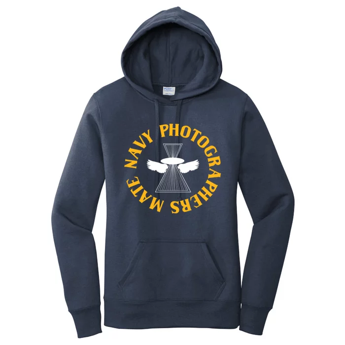 United States Of America Navy Photographer's Mate Insignia Gift Women's Pullover Hoodie