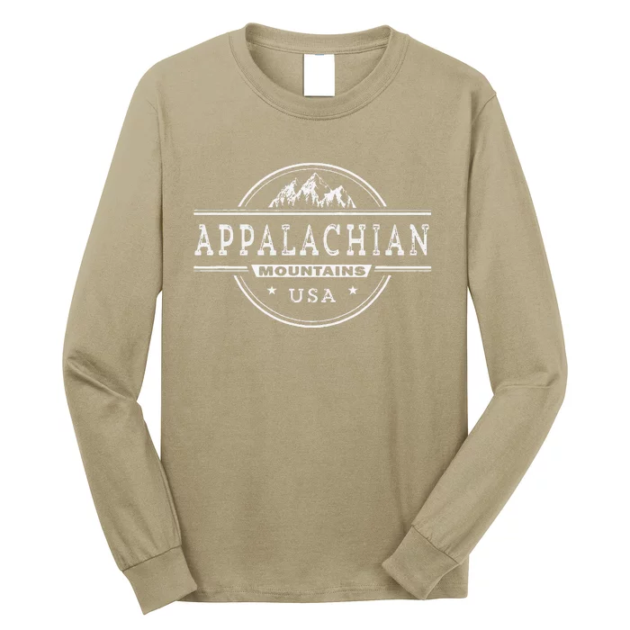 United States Oldest Mountain Range Appalachian Mountains Long Sleeve Shirt