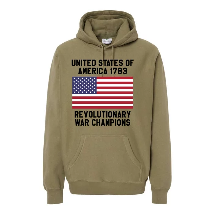 Unites States Of America 1783 – Revolutionary War Champions Premium Hoodie