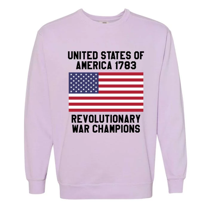 Unites States Of America 1783 – Revolutionary War Champions Garment-Dyed Sweatshirt