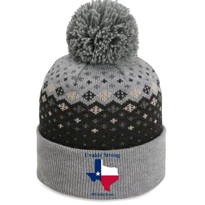 Uvalde Strong Pray For Texas The Baniff Cuffed Pom Beanie