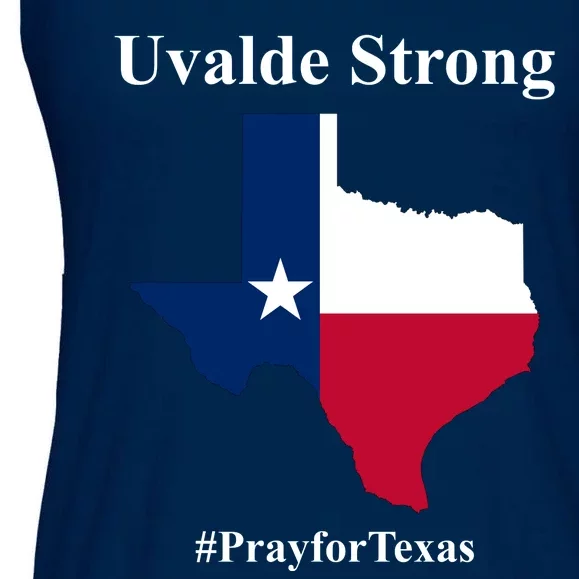 Uvalde Strong Pray For Texas Ladies Essential Flowy Tank