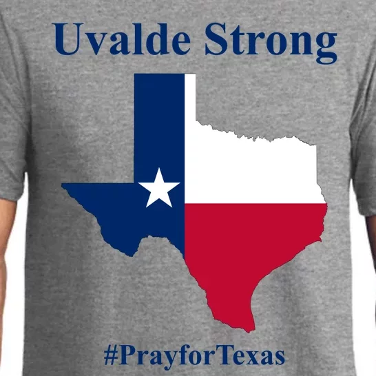 Uvalde Strong Pray For Texas Pajama Set